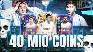 OMG ZU HEFTIG☠️40 MIO FULL ICON/HERO SQUAD BUILDER BATTLE🔥vs. Ensar🤯I FIFA 23