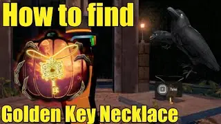 How to find Golden Key Necklace in the Haunt | In-Hub Item | Maze Location | Cute Category Vote!