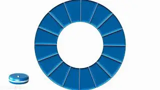 PowerPoint: Diseño de Ruleta en 3D, sin necesidad de insertar gráfico circular.