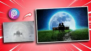 Drawing into Digital Art on Picsart Mobile App | Speed Edits 2021 | 