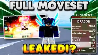 Dragon Rework FULL MOVESET LEAKED + SECRET Dragon Heart..?! (Blox Fruits)