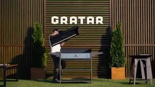 Мангал / Гриль с крышкой BBQ Gratar Professional Optima BBQ 3000