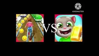 Subway Princess Runner VS. Talking Tom Gold Run