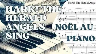 Hark! The Herald Angels sing PIANO RELAXANT de NOËL | Christmas relaxing piano | Мелодии Рождества