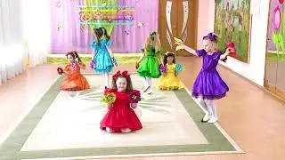 Весенняя фантазия   Хор рук   дети 9 гр