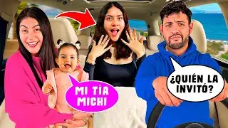 We're inviting Aunt Michi on vacation! 🚗 We're giving her a trip! 🎊