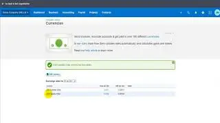 Multiple Currencies on Xero 