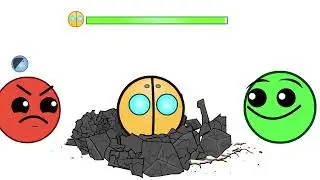 FIRE in the HOLE vs AUTO ? Geometry Dash Animation