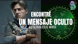 We found a hidden message in Morse's cinematic!