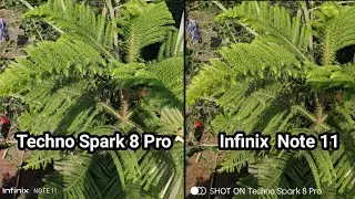 Techno Spark 8 Pro vs Infinix Note 11 Camera Test | Techno spark 8 pro camera | Tech 4 Camera