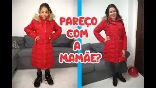 EXPERIMENTANDO ROUPAS DA MAMÃE