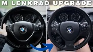 BMW M Lenkrad, Schaltwippen, M Retrofit Upgrade in meinem BMW X5 e70 - Der einfache Weg