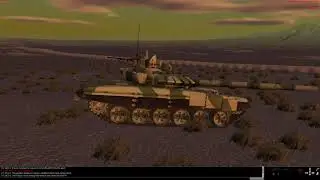 Breaching Support Operation T-72B3 (Long Range Tank Engagements), Steel Beasts Pro