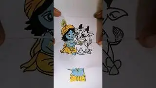 Krishna Short Story #janmashtami #story #littlekrishna #krishnastatus #cutebaby
