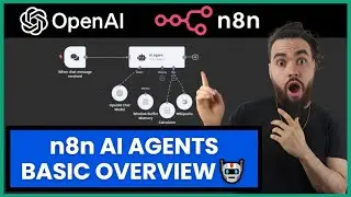 n8n AI Agent Chatbot Assistant Basic Overview 🤖 OpenAI, Anthropic, Vectors, Embeddings