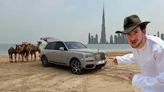 I took a Rolls-Royce camping in Dubai