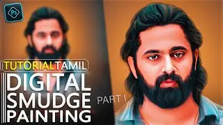 HOW TO SMUDGE SKIN IN PHOTOSHOP | DIGITAL PAINTING  | PHOTOSHOP TUTORIALS IN TAMIL #தமிழில் PART - I