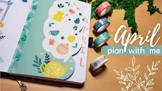April 2023 Bullet Journal Plan With Me - Tea Time