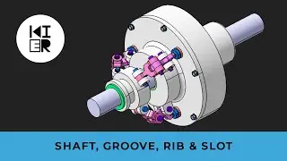 Shaft, Groove, Rib and Slot in CATIA | Learning CATIA (Part 5)