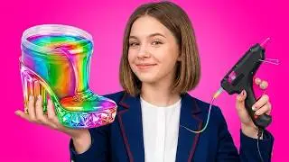 GENIUS OUTFT HACKS FOR POPULAR STUDENT||Amazing Fasion Tricks and Funny Situations by 123GO! Genius