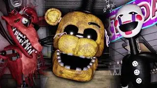 SUSTOS INESPERADOS en este MAPA ABIERTO FREE ROAM | FNAF 2: Coop