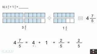 Adding and Subtracting Mixed Numbers with Like Denominators with Regrouping