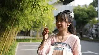 2021.2.7《花雨落 - 任然 Flowers Rain》阿宁×芊芊 轮滑舞蹈 Roller Dance 字幕版