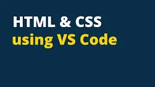 Separating CSS code from a HTML code | Beginner Web Development
