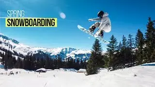 Spring Snowboarding