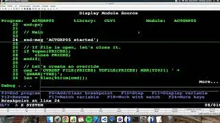 Coding in RPG (IBM i/AS400). Activation Groups.