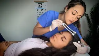 ASMR Cranial Nerve Exam & Scalp Check [Scalp Sensations Test] Soft Spoken Roleplay