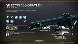 Fun guns: Reckless Oracle