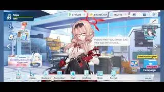 Chinatsu voice line New Year ( Blue Archive )
