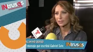 Geraldine Bazán no quiso hablar sobre el mensaje de Gabriel Soto | INtrusos
