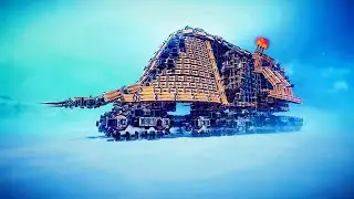 Yuri MCV - [Besiege] 3D Animation | Red Alert 2 Remastered to 4k by RTX 4080