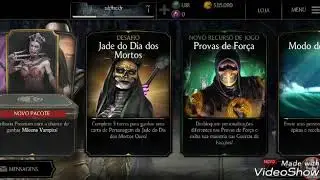 Abri o pacote da Milena vampira e olha no que deu