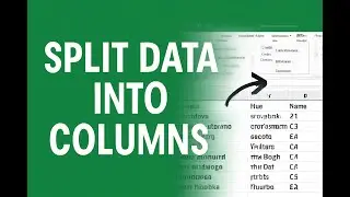 How to Separate Data into Multiple Columns Using Delimiters in Excel