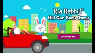 Ria Rabbit Hill Car Race Game Gameplay Video