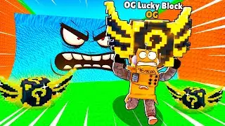 ESCAPE THE TSUNAMI FOR OG LUCKY BLOCKS! 😱 ROBLOX Escape Tsunami For Lucky Blocks