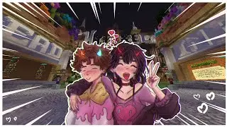 I went on a Hypixel Valentine's date ft. @cinnam0ntoastrose