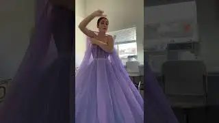 Getting dressed as Cinderella TOO MANY LAYERS😆 