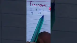 solving some fractions#youtubeshorts#shortfeedshorts#subscribe