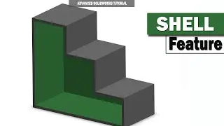 Solidworks Tutorial | Solidworks Shell Command _ Advanced lessons | 3d Modeling Tutorial