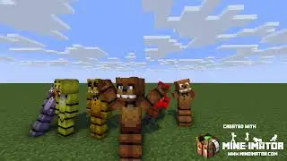 FNAF Dancing in Minecraft {ft. Classic George}