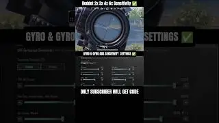 ✅ PUBG/Bgmi 3.9 best sensitivity settings | bgmi sensitivity code | 