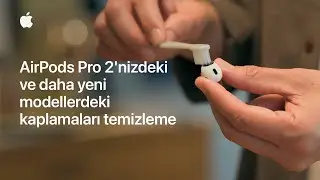AirPods Pro 2'nizdeki ve daha yeni modellerdeki kaplamaları temizleme | Apple Destek