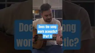 It’s not a good song if it doesn’t work #acoustic . What do you think?? #acousticcover #taylorswift