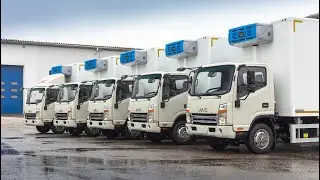 Изотермические фургоны JAC N90 с новой линейкой рефрижераторов TCL 700