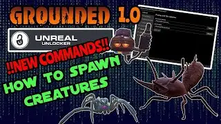 HOW To Use Mods & Commands On GROUNDED 1.0 (Tutorial)