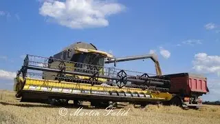 VFU Kunín | Sklizeň pšenice (New Holland CR 9080) [2015]